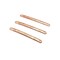 4, 20 or 50 Pieces: Rose Gold 33x3mm Simple Minimalist Bar Connectors
